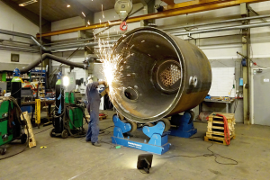 Fabrication of new boiler