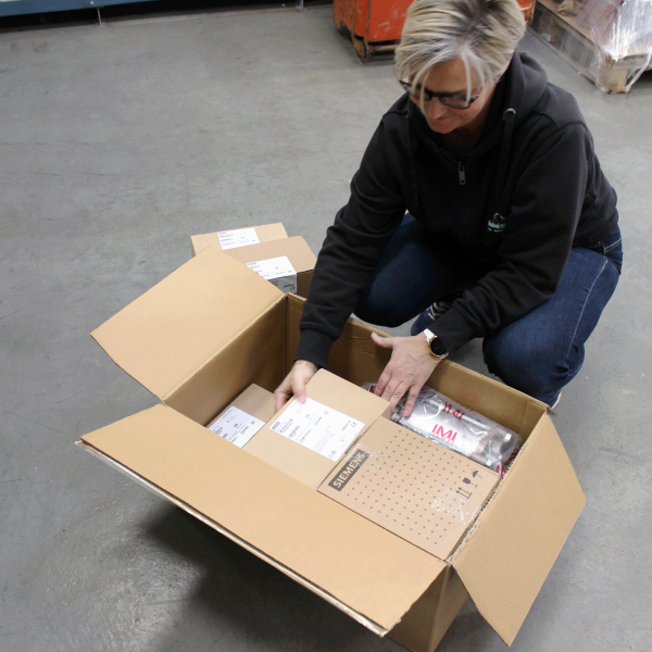 Packing your orders for shipping with environmentally friendly packaging